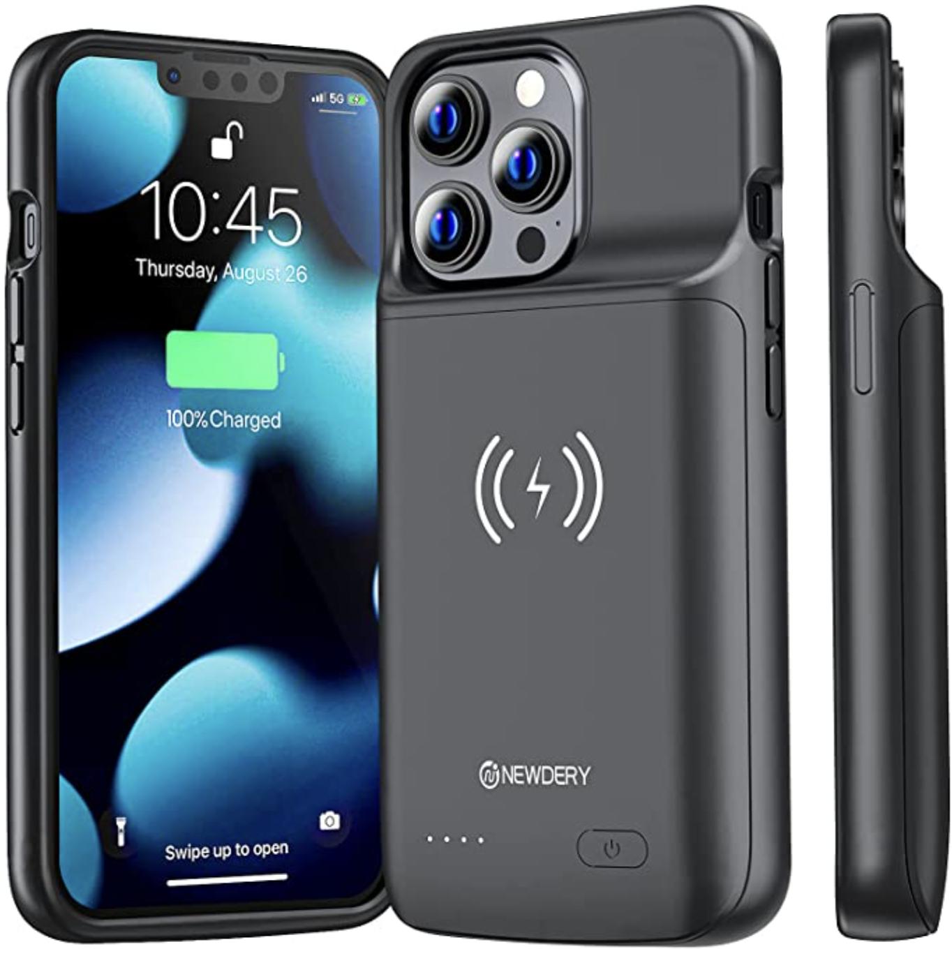 Newdery Iphone 13 Pro Battery 0case