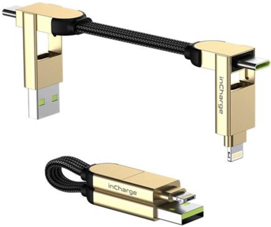 Rolling Square Incharge X 6 In 1 Charge And Data Cable Render Cropped