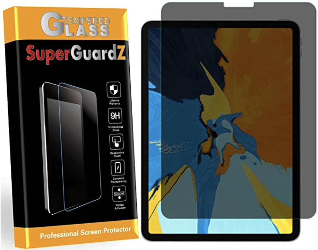 Superguardz Ipad Air 5 Privacy Screen Protector Render Cropped