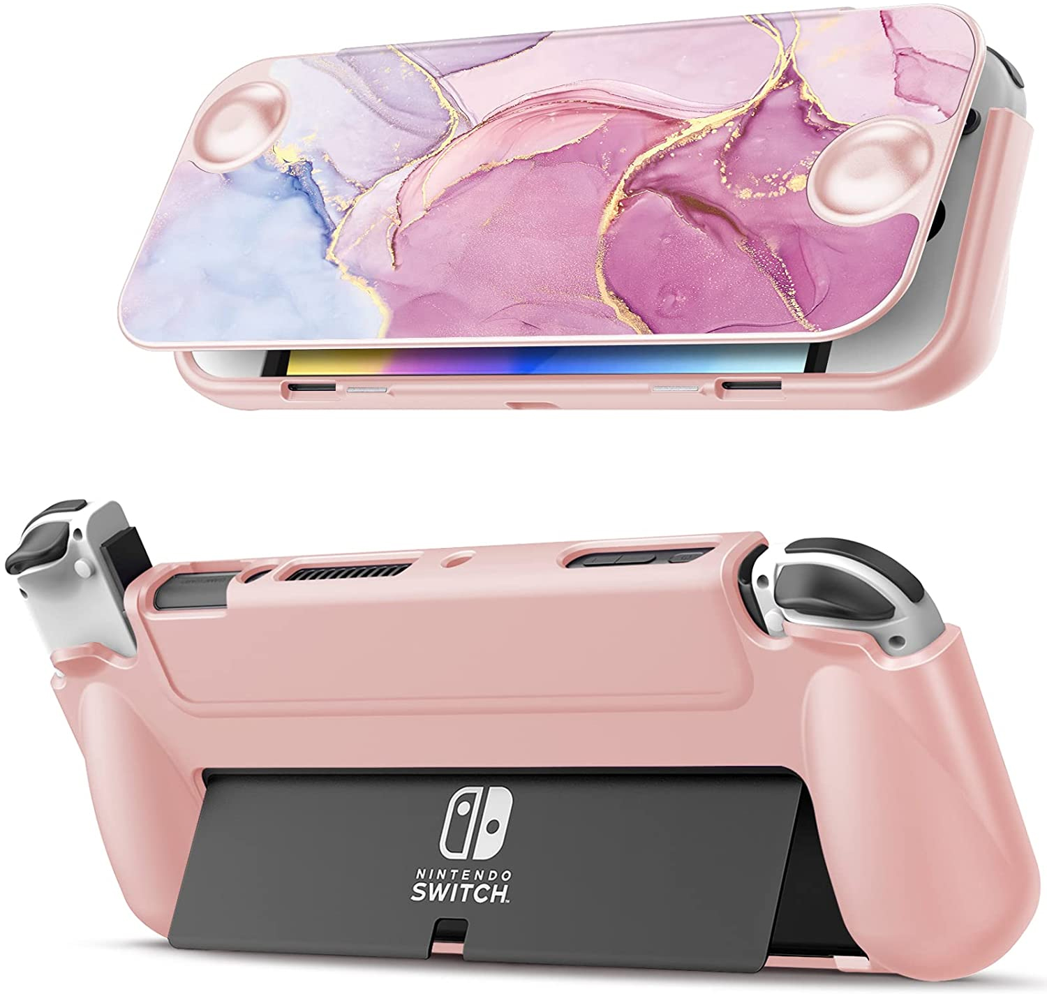 Fintie Flip Case Nintendo Switch Oled Rosa
