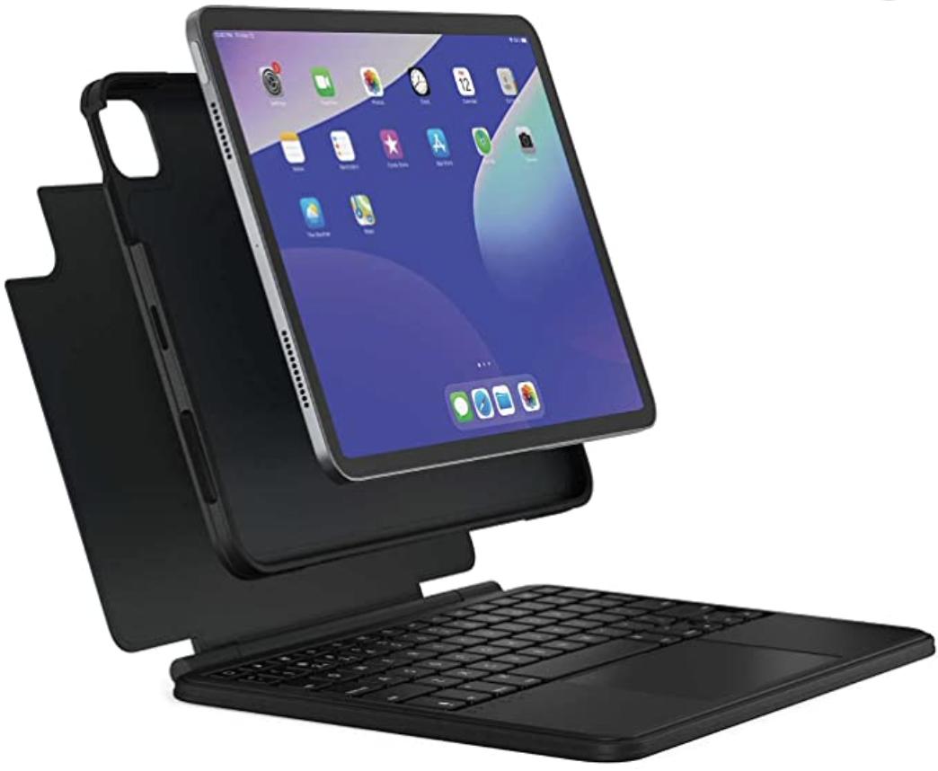 Brydge Air Max Plus Wireless Keyboard Case With Multi Touch Trackpad For Ipad Air Render Cropped
