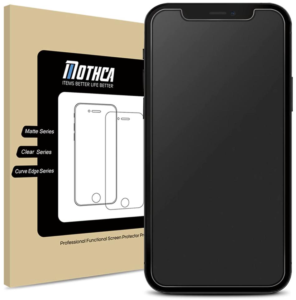 Mothca Matte Screen Protector Iphone 12 Render Cropped