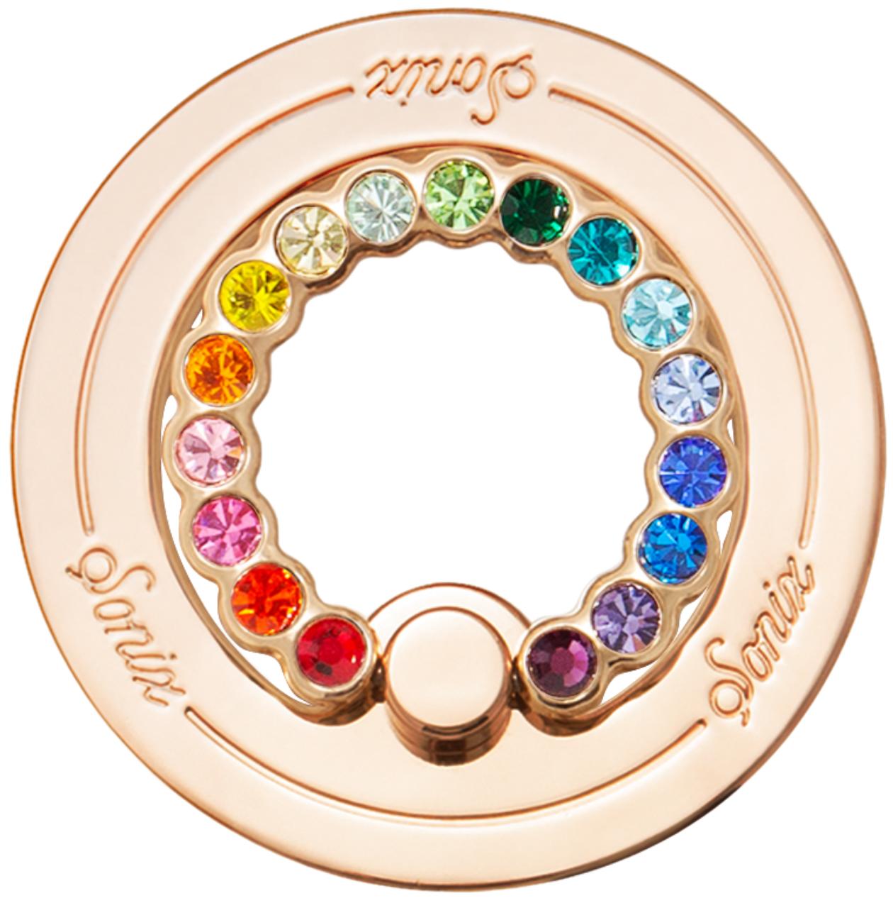 Sonix Magnetic Removable Phone Ring Rainbow Render