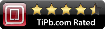 TiPb iPad 4.5-star rated