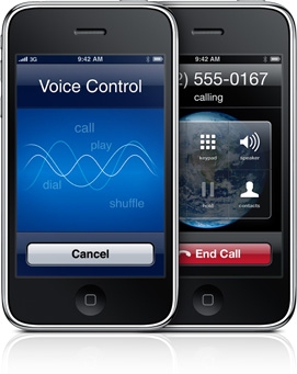iPhone 3G S Voice Control