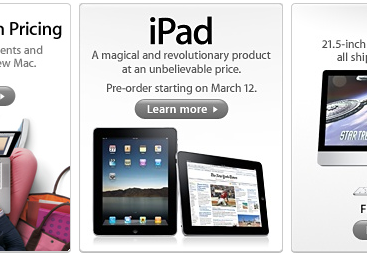 iPad pre-orders