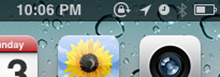 iOS 4 title bar icons