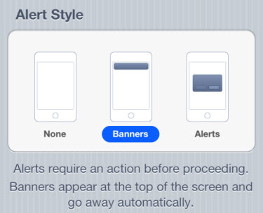 Daily Tip: How to change your iPhone or iPad Notification Center alert style