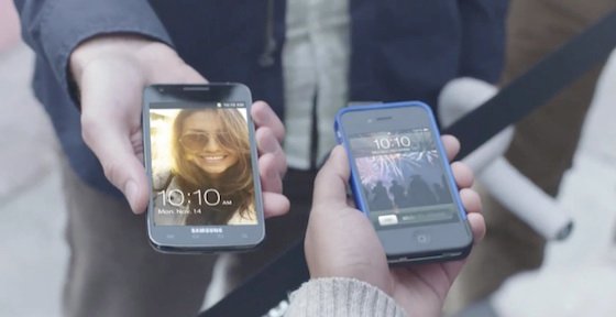 Samsung mocks Apple iPhone users in new Galaxy S II ad