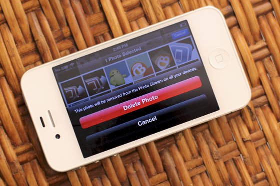iOS 5.1 features: Delete individual photos from Photo Stream