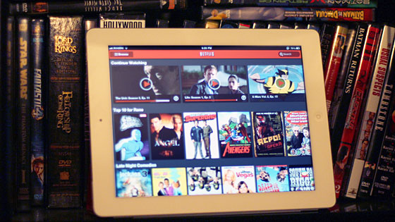 Обновление Netflix: новый интерфейс для iPad