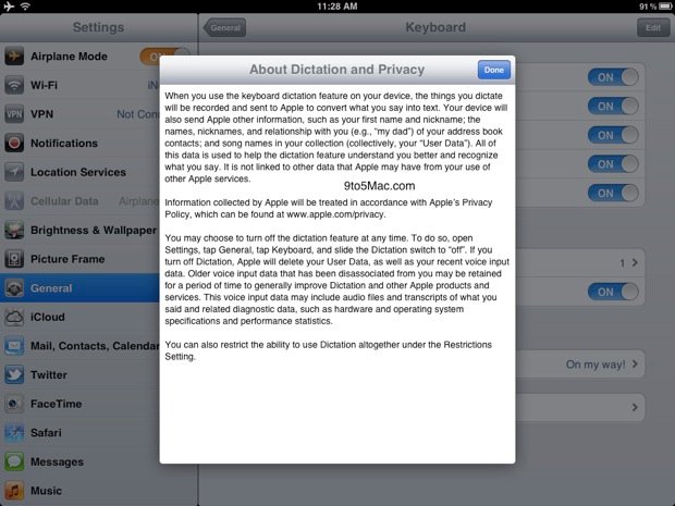 Siri dictation possibly coming to iPad