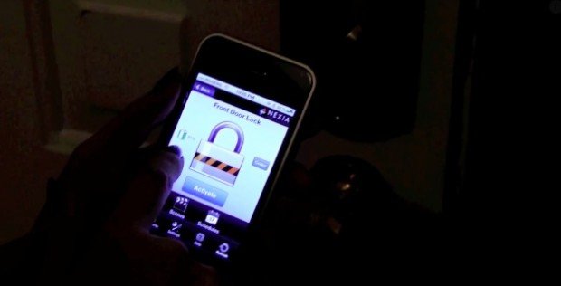 Can't find your keys? Can't see the keycode? No problem, unlock any time, from any where, with your iPhone