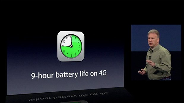 Phil Schiller talking about the new iPad battery