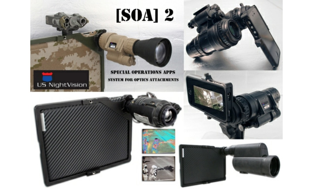 Military-grade scopes and apps for iPhone and iPad boast geotagging and nightvision