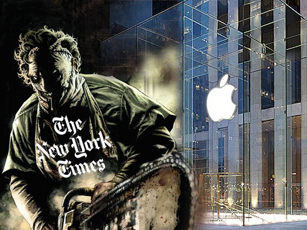 New York Times slams Apple Retail. Kinda.