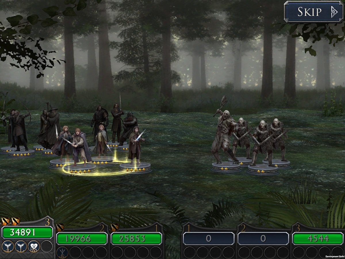 Collect heroes to battle in Lord of the Rings: Legends of Middle-Earth