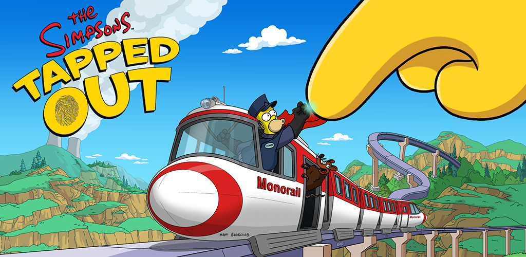 Simpsons Tapped Out Monorail update