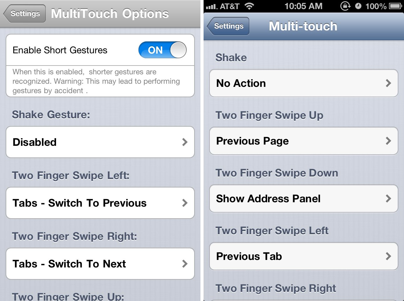 Multitouch support for Atomic and Mercury for iPhone