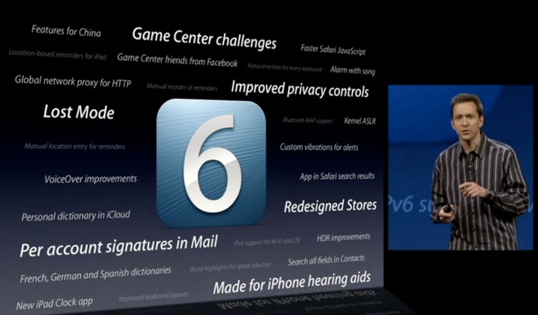 Yes, iOS 6 is all about Apple, and that's okay