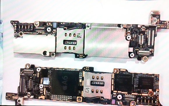 iPhone 5 logic board enhanced image