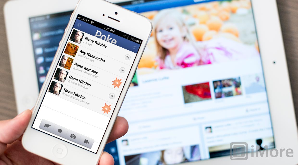 Facebook discontinues the Facebook Poke and Facebook Camera apps from the iOS App Store