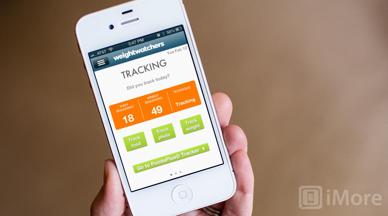 Keep track of your points and stay on track with Weight Watchers Mobile for iPhone and iPad