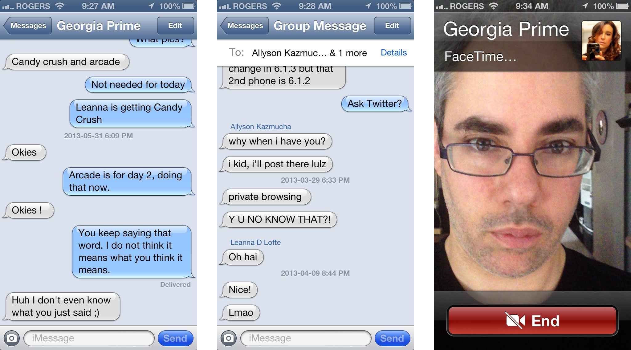 iMessage and FaceTime on iOS