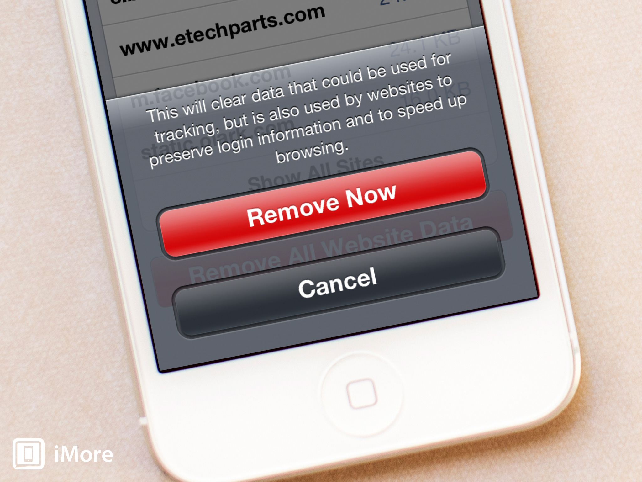 Как удалить все данные веб-сайта из Safari на iPhone и iPad
