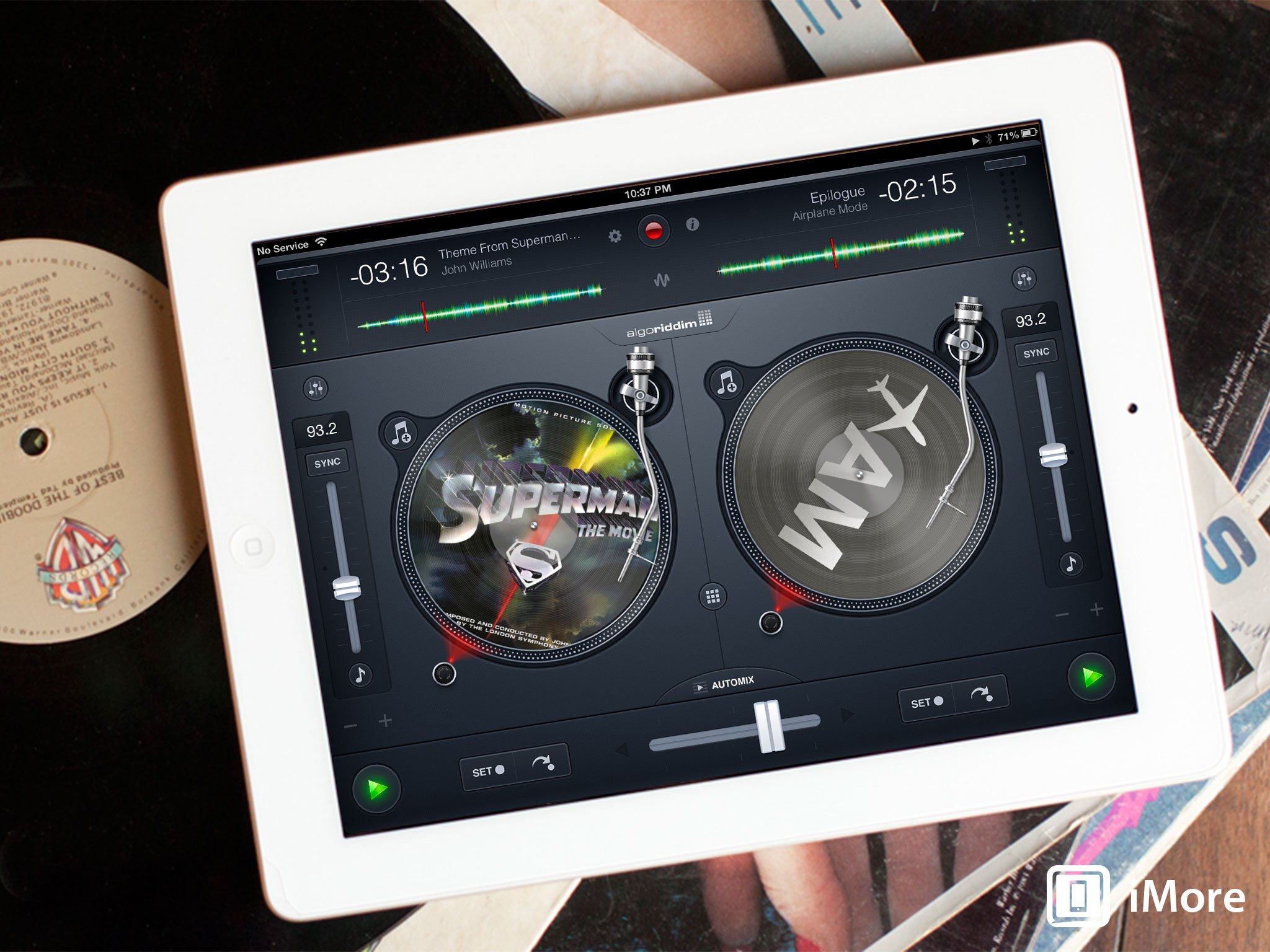 djay 2 brings even better, more visual music mixing to iPad... and iPhone!
