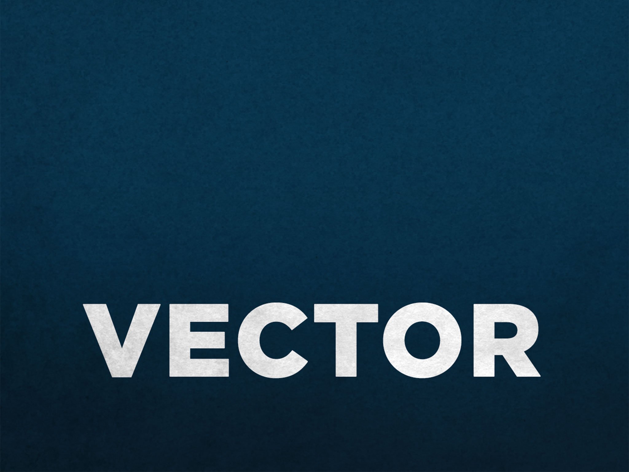 Introducing VECTOR, our new, highly focused tech podcast!