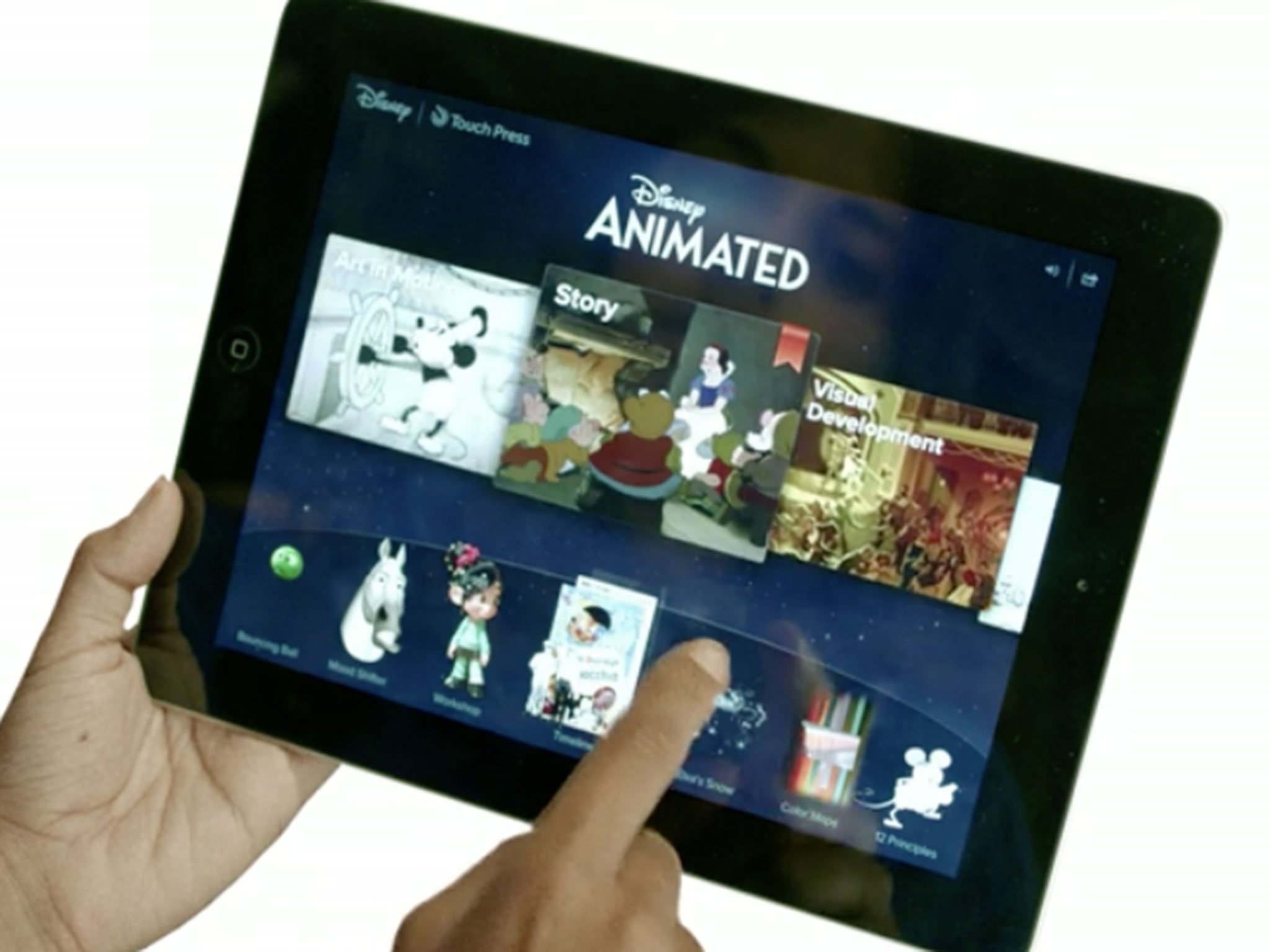 Disney Animated reveals all the magic of the movie kingdom right on your iPad