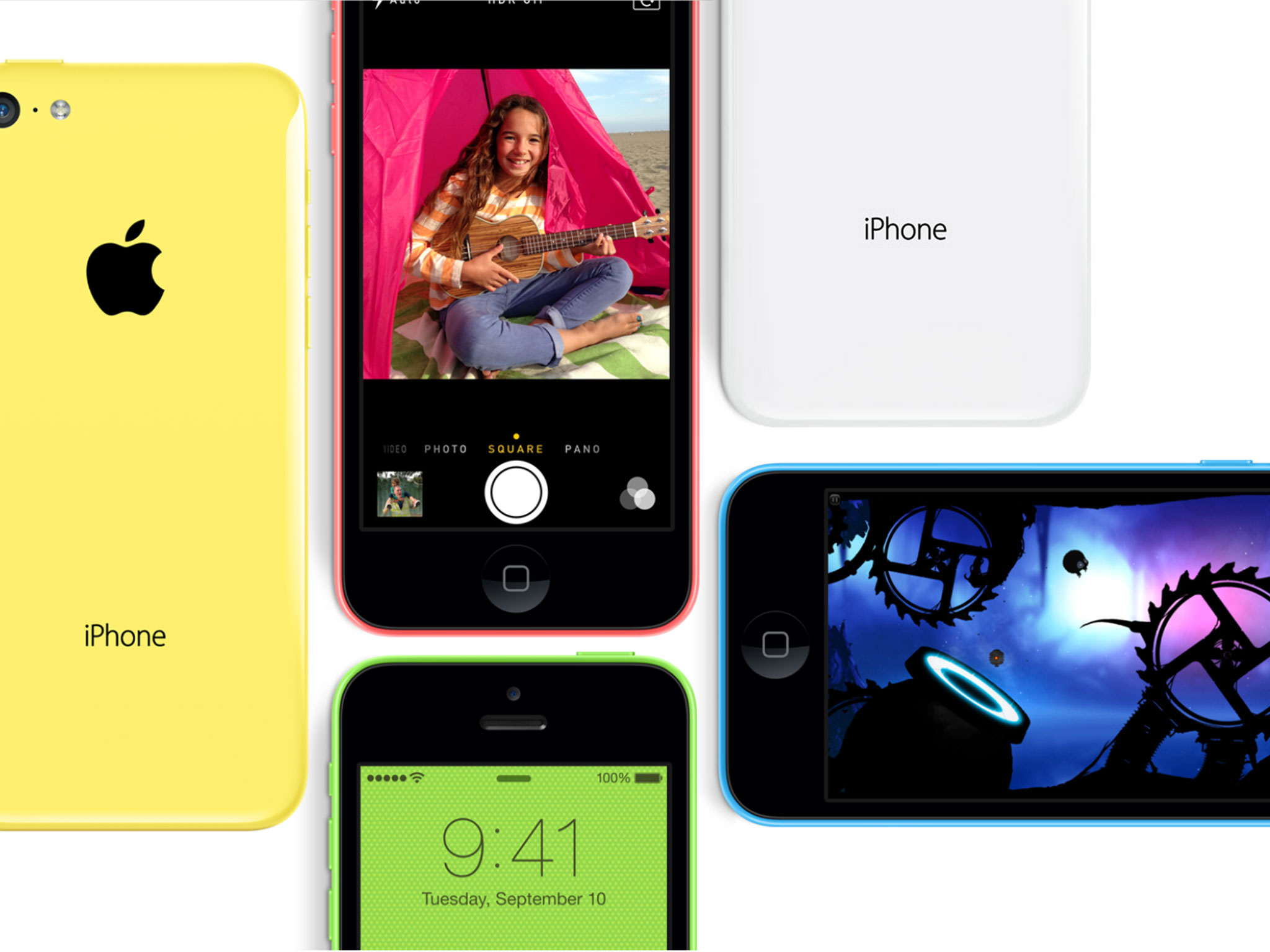 Green vs. blue vs. yellow vs. pink vs. white: Which iPhone 5c color should get?