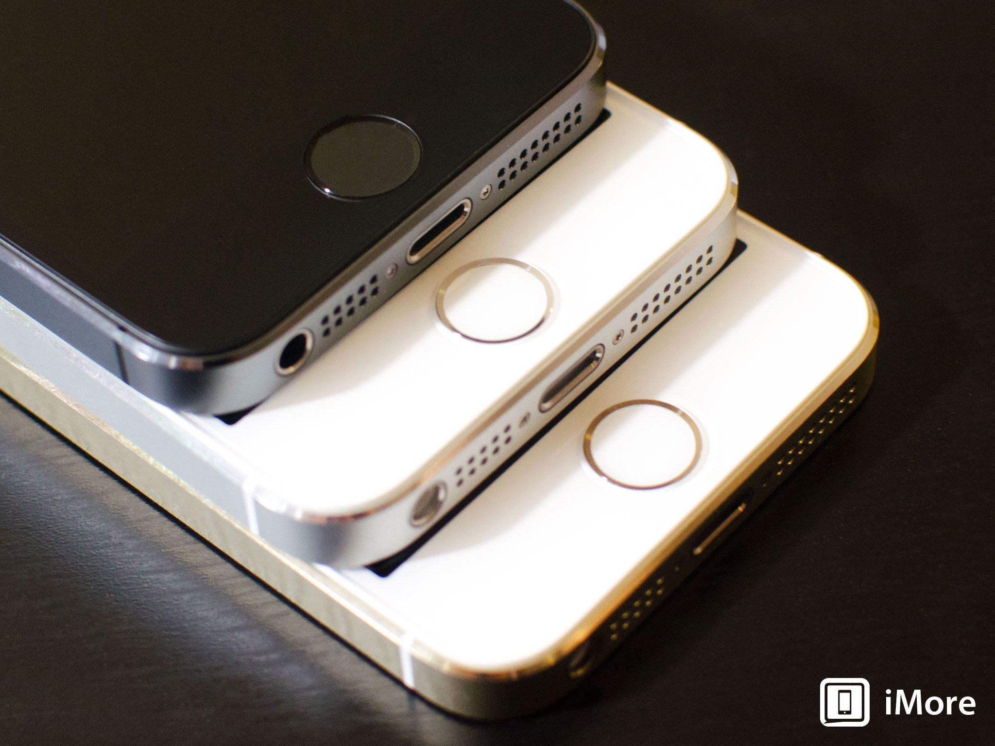 iPhone 5s Touch ID fingerprint identification sensor