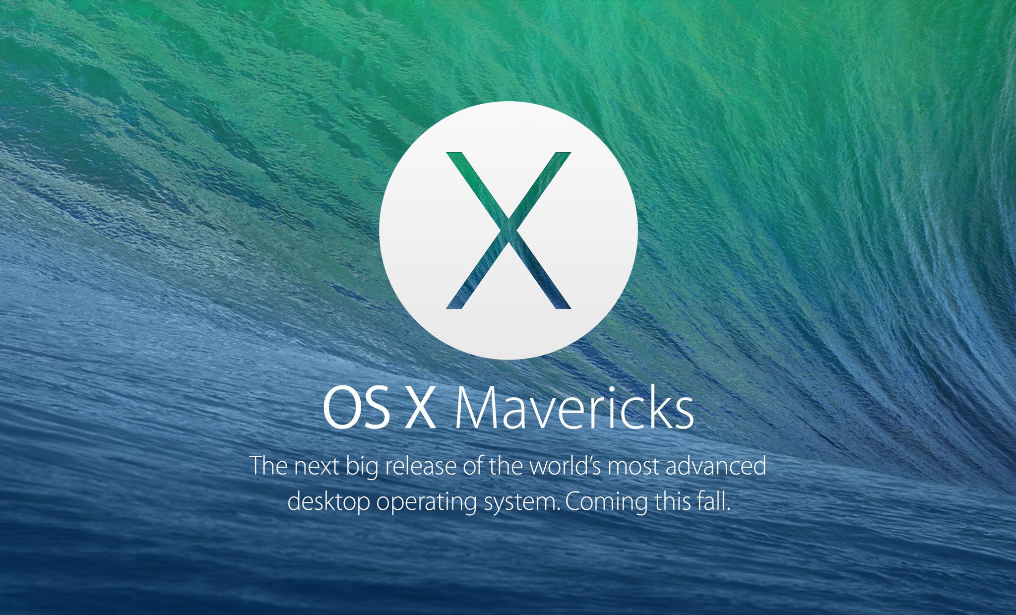 Mavericks gold master (GM) seed now available - Developers, go get it!