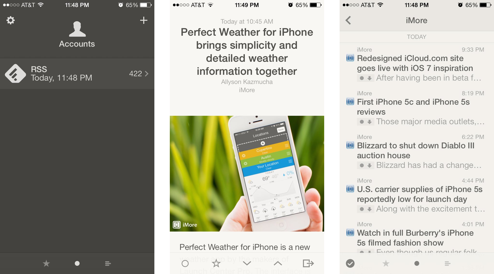 Best news apps for iPhone: Reeder 2