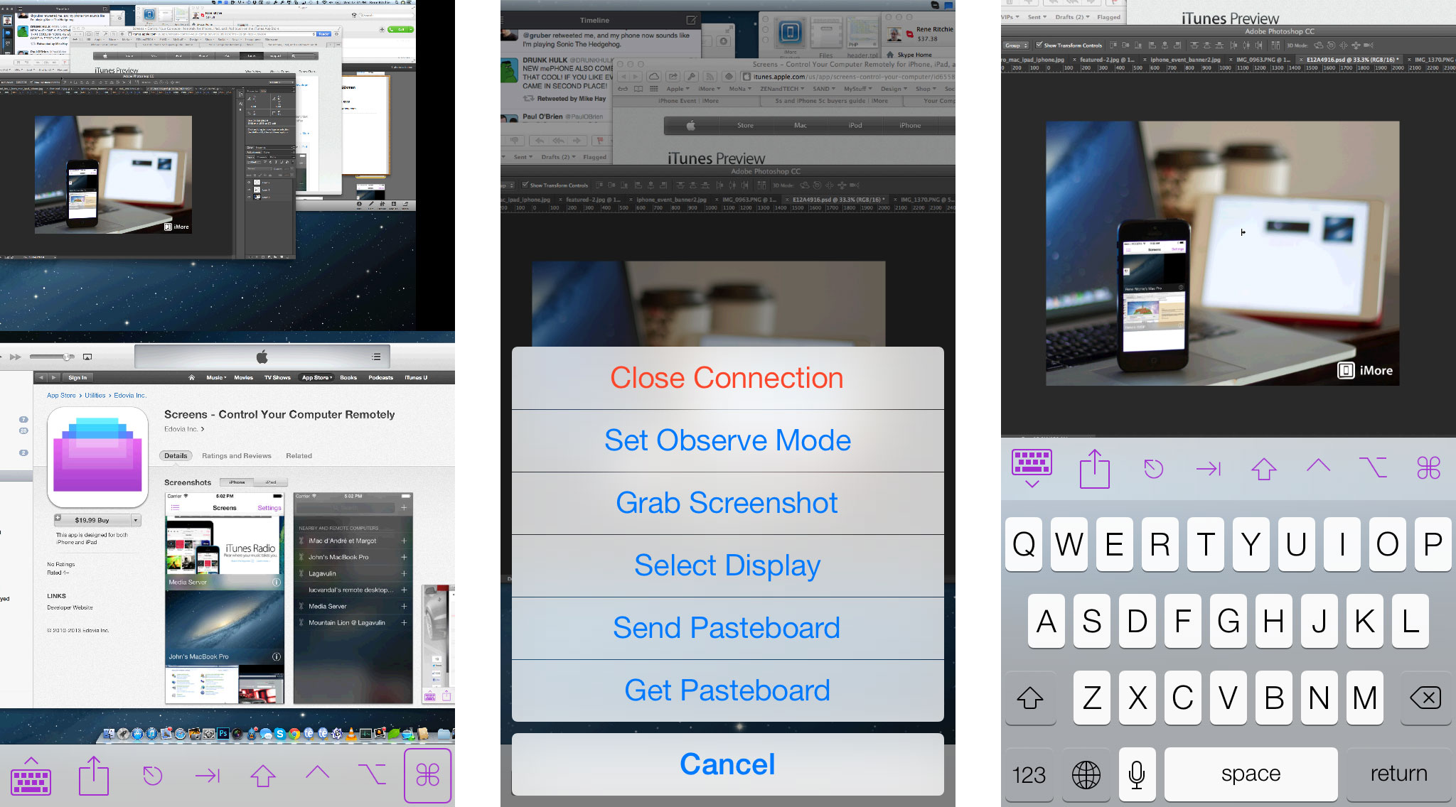 Screens 3 is now the best VNC client for iOS 7