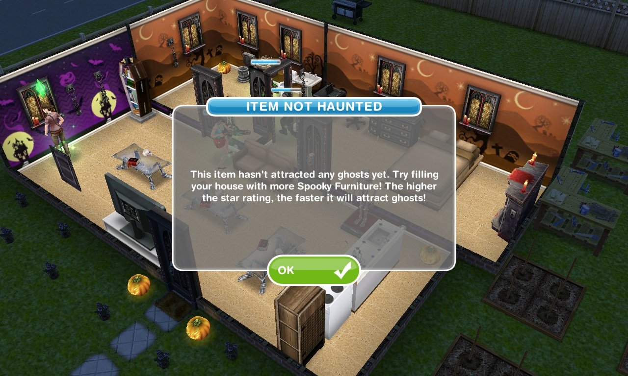 The Sims FreePlay  Ghost Hunting 1