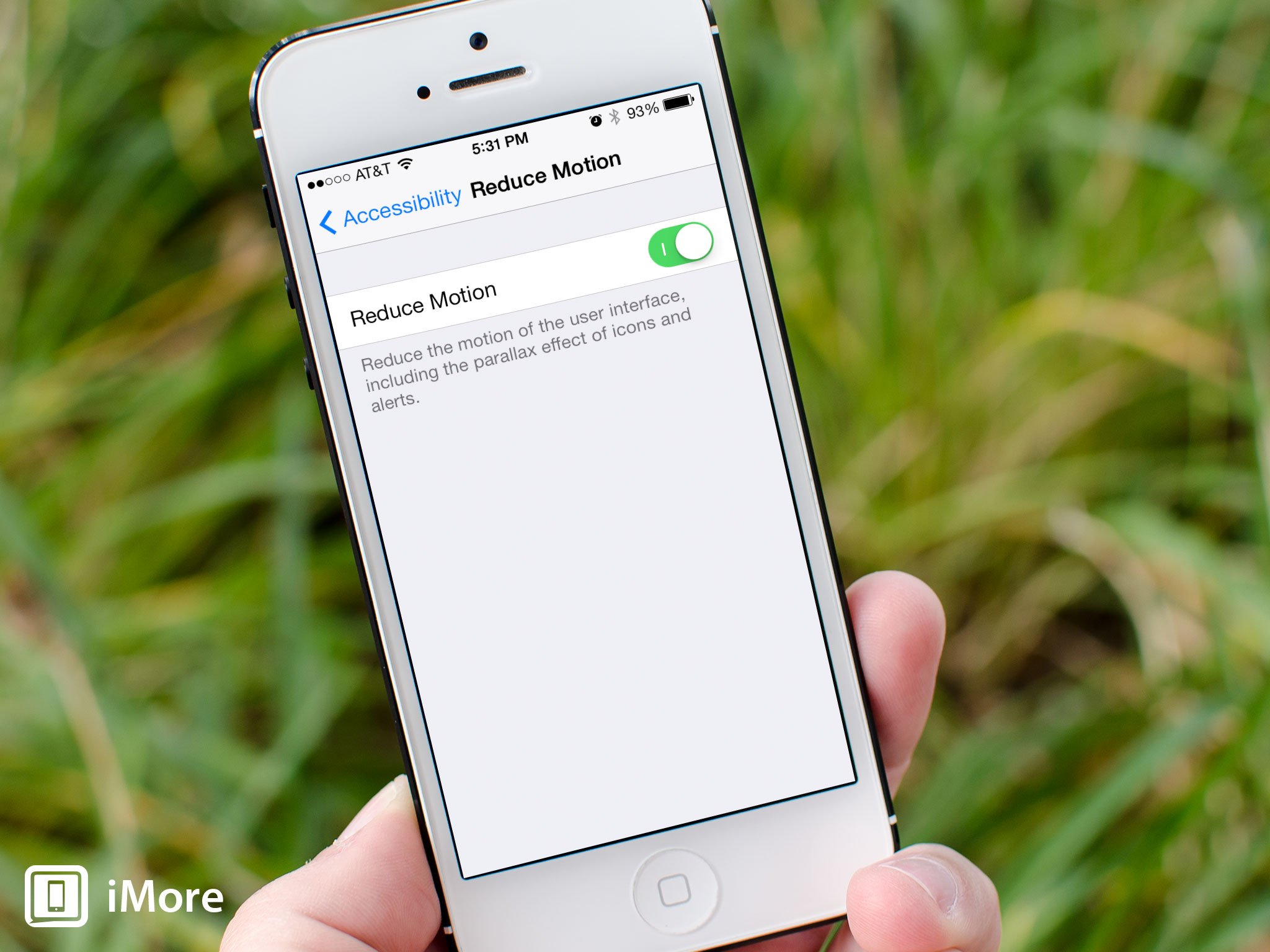 How to reduce motion and speed up transitions on iPhone and iPad with IOS 7.0.3