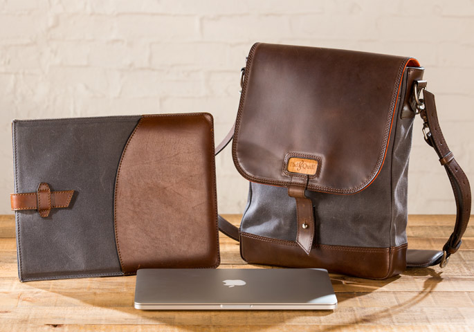 Pad & Quill brings ages-old craftsmanship to all new leather bags and sleeves