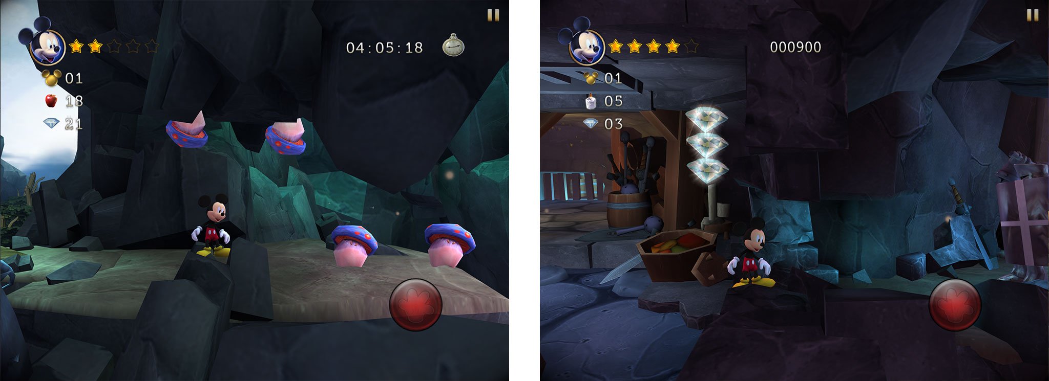 Castle of Illusion tips, tricks, and cheats: Be strategic about when you throw instead of jump