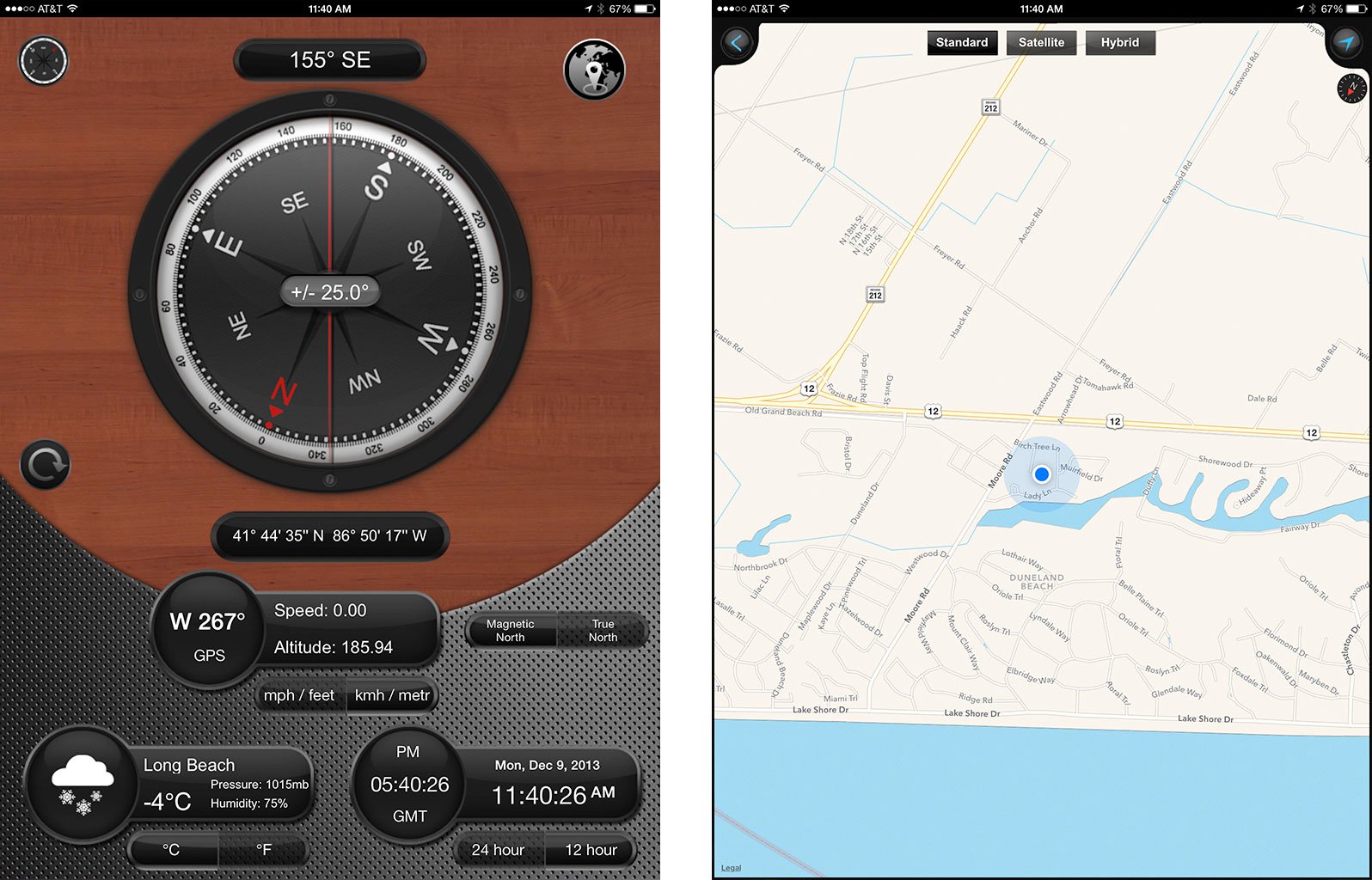 Best compass apps for iPad: Compass 54 Pro