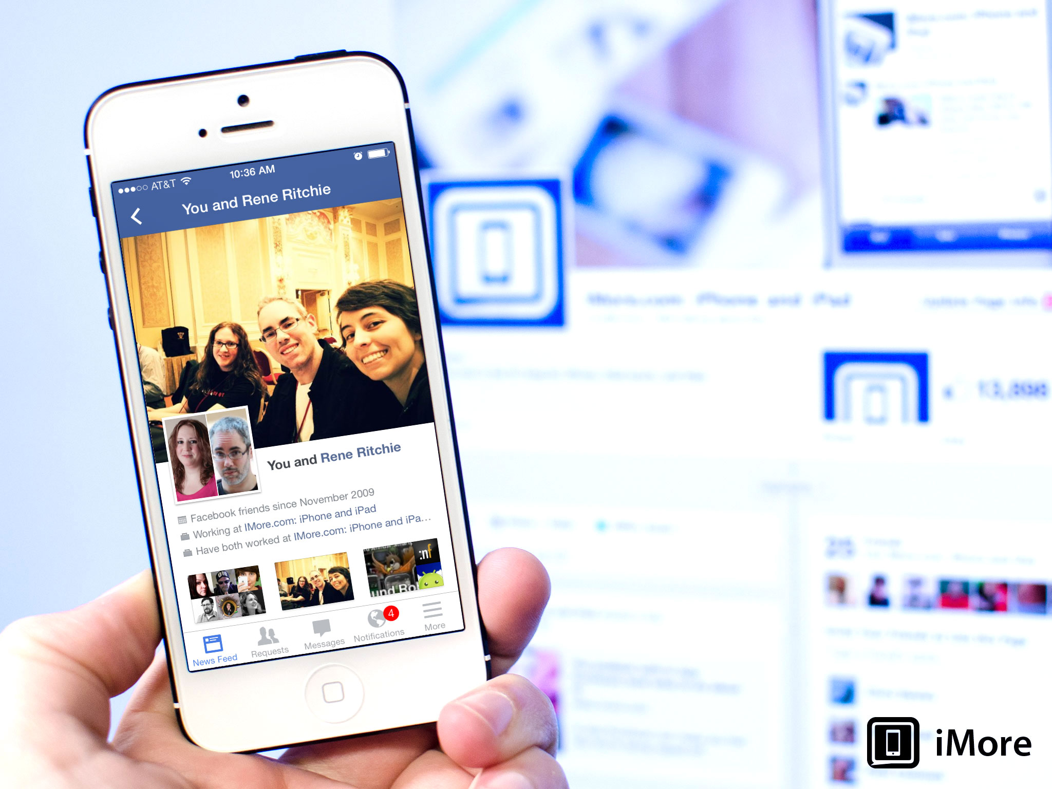 How to view friendships with Facebook for iPhone and iPad