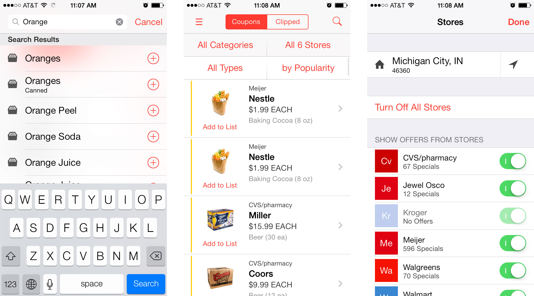 Best shopping and grocery list apps for iPhone: Pushpins