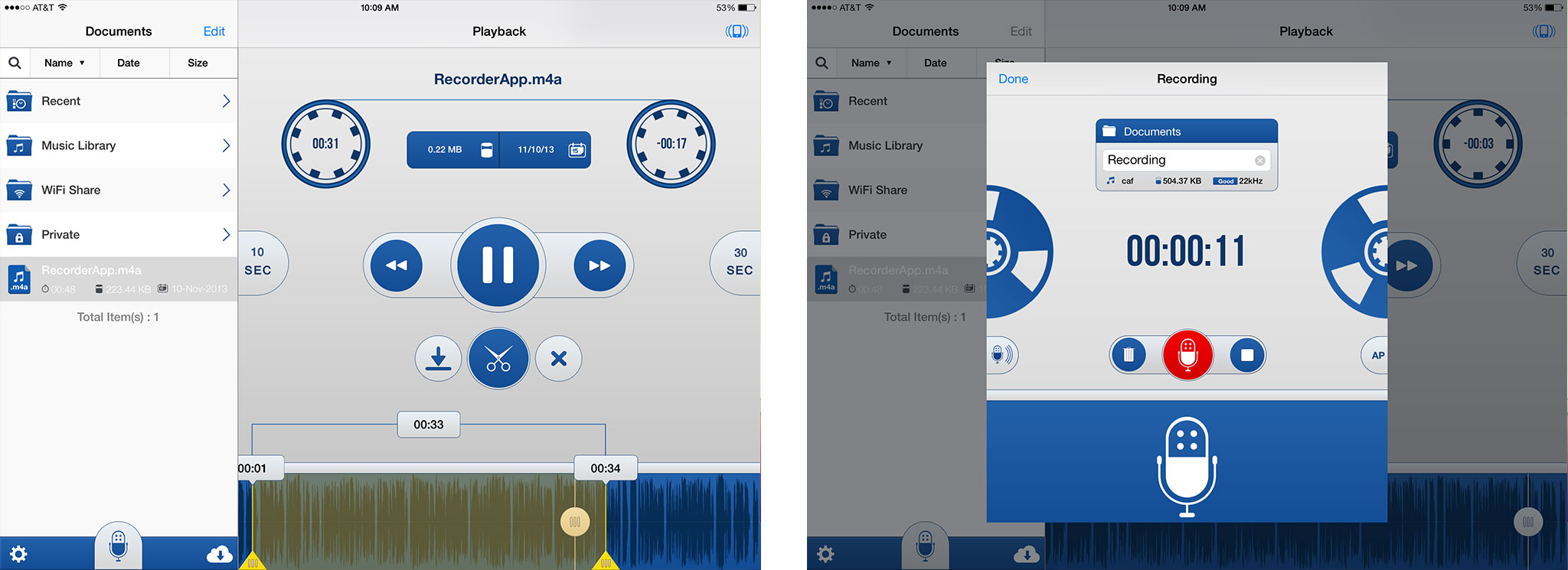 Best voice memo apps for iPad: Recorder App Pro
