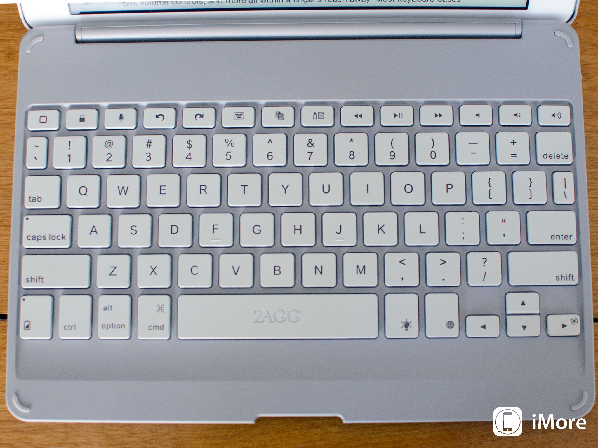Zagg Keys Folio for iPad Air review: Keyboard layout