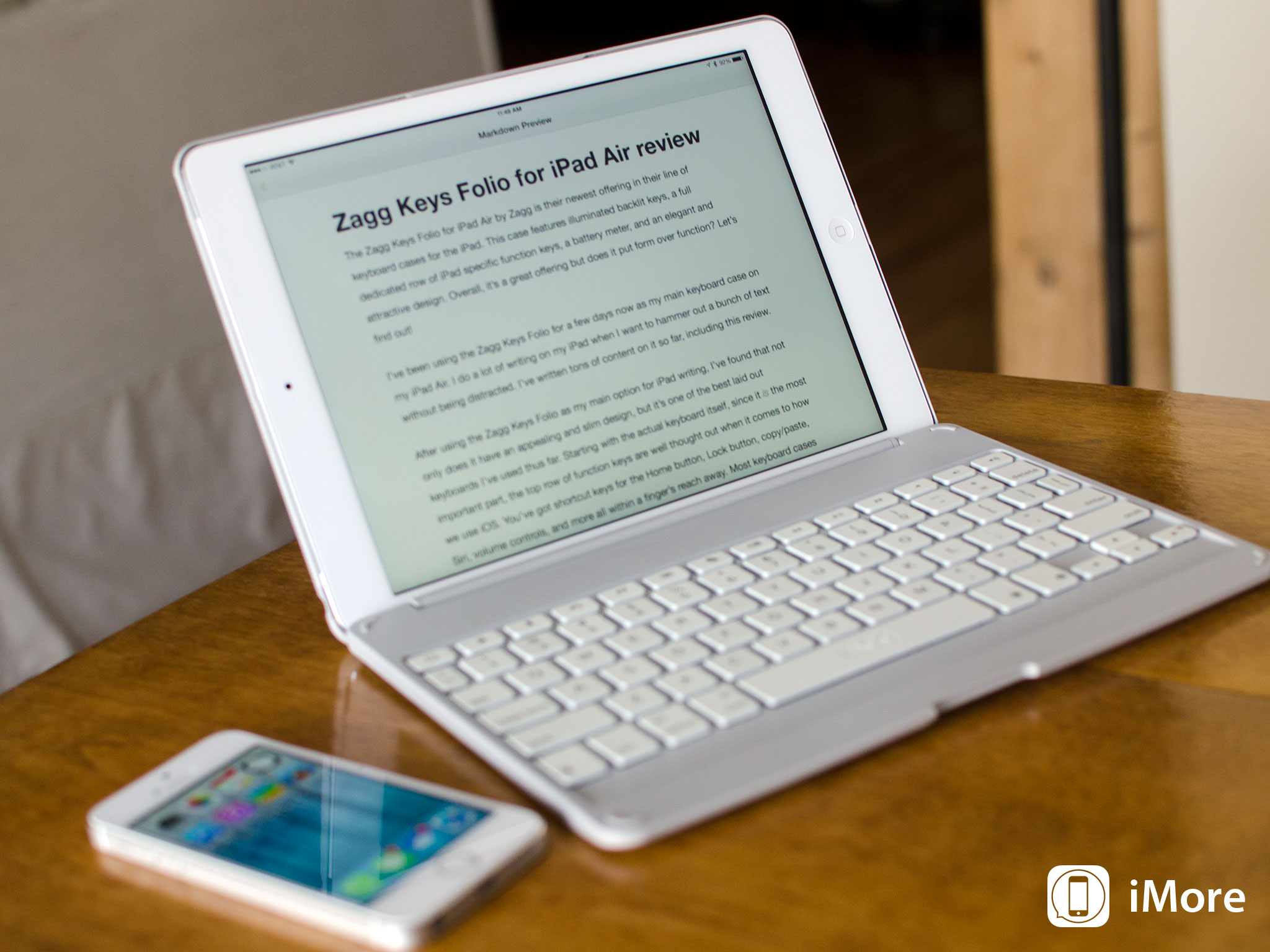 Zagg Keys Folio for iPad Air review