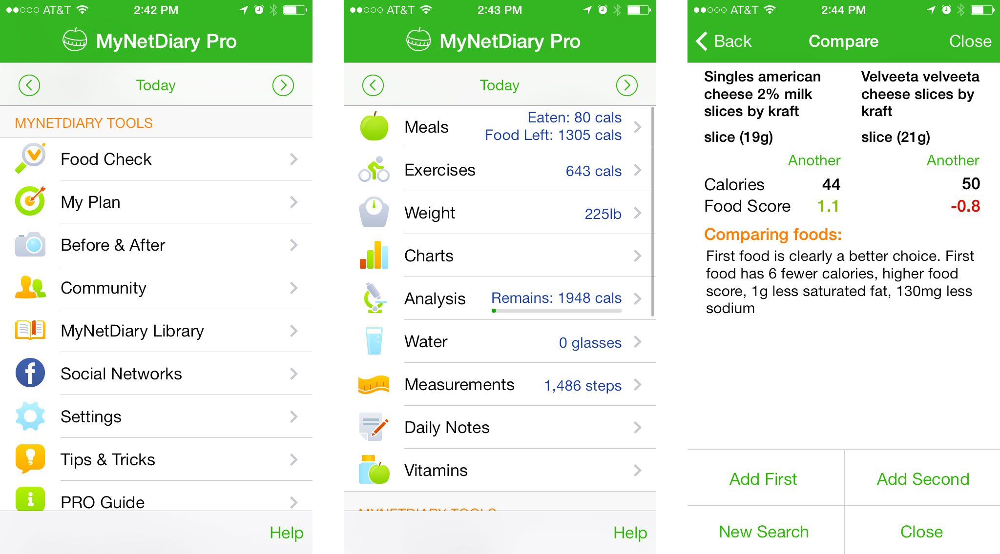 Best calorie counting and diet apps for iPhone: Calorie Counter PRO