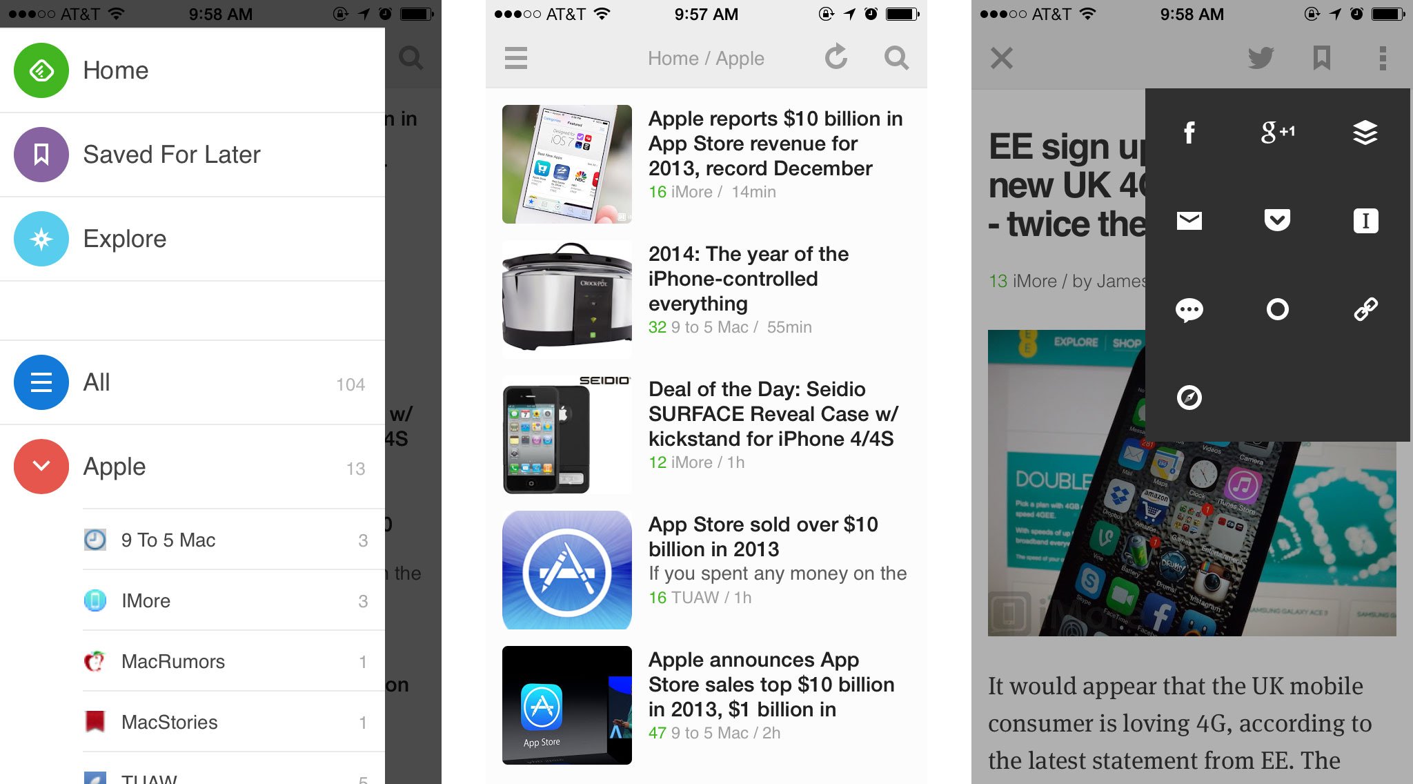 Best news apps for iPhone: Feedly
