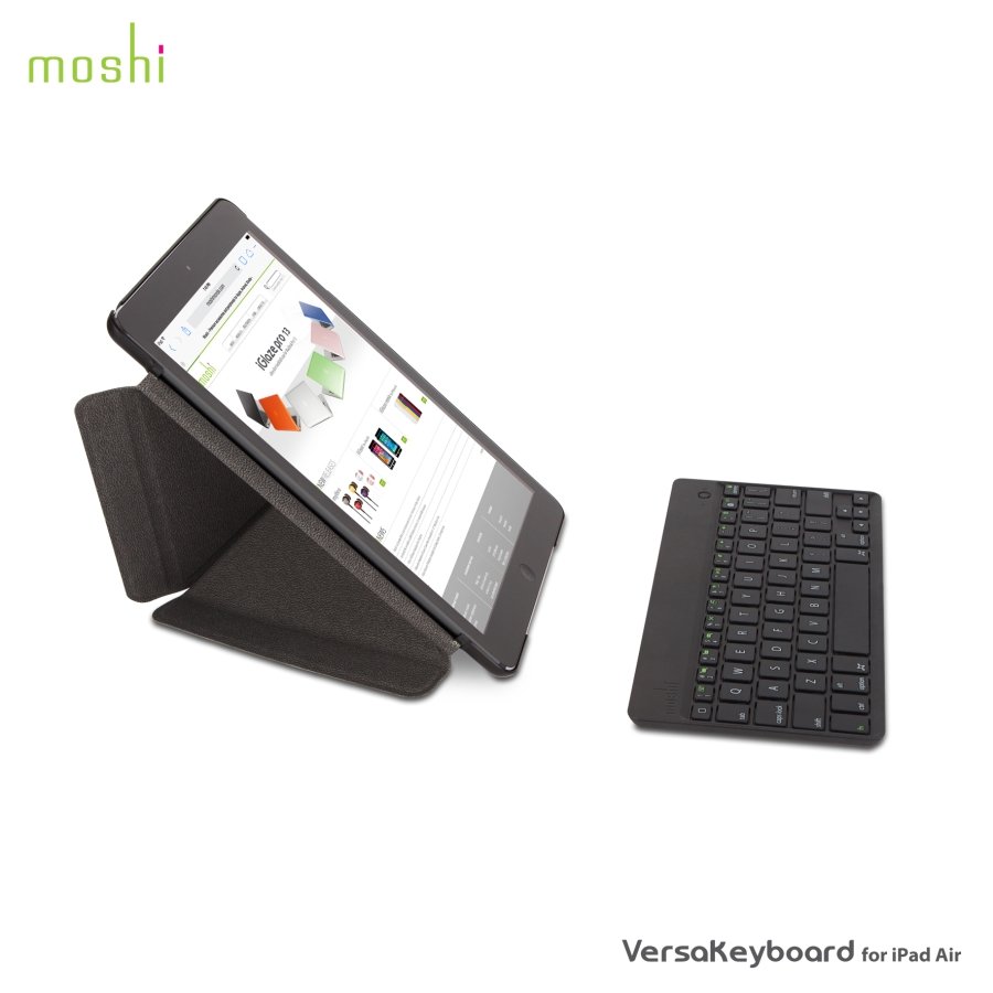 Moshi introduces VersaKeyboard case for iPad Air